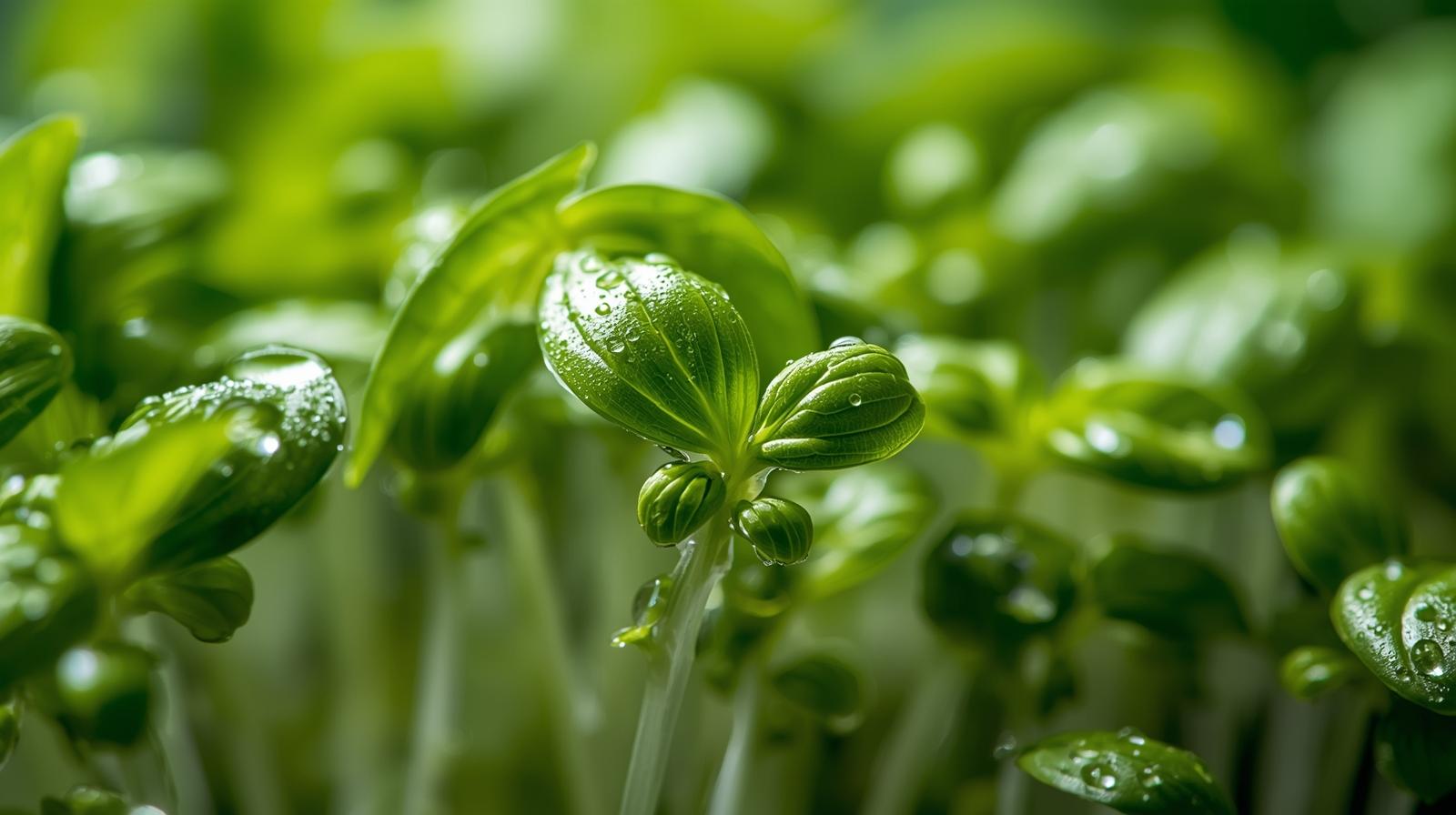 Basil Microgreens